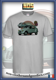unisex t-shirt Citroën 2cv AZ 1957