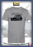 unisex t-shirt citroën 2cv charleston gray