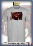 Fiat Topolino 500A unisex t-shirt red