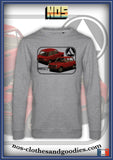 sweat classique Autobianchi A112 rouge av/ar