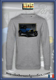 sweat classique Ford T touring bleue
