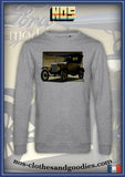 sweat classique Ford T touring jaune