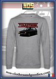 classic black VW golf GTI sweatshirt