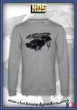 sweat classique Hot Rod Ford 32 noire