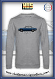 sweat classique Panhard 24 BT bleu /blanc
