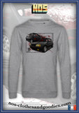 classic Peugeot 205 GTI black sweatshirt front/rear