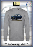 sweat classique Peugeot 403 bleue