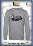 sweat classique Peugeot 403 grise 1956