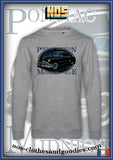 sweat classique Pontiac chieftaine bleue 1950