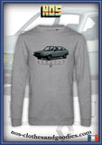 sweat classique Renault R30 1982 gris métallisé