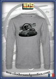 classic VW beetle and dashboard sweatshirt