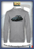 sweat classique unisex VW Cox bleue clair