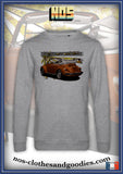 classic unisex sweatshirt VW 1303 cox usa orange convertible 1979