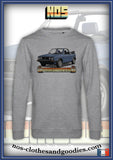 sweat classique VW golf 2 cabriolet bleu clair
