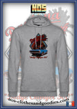 Sweat shirt capuche unisex dodge charger 500