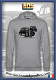 sweat capuche unisex Panhard Dyna X 86 1951 avant / arrière