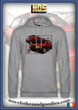 sweat capuche unisex Peugeot 205 GTI Rouge