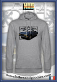sweat capuche unisex Peugeot 504 cabriolet 1974