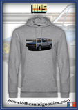 Sweat capuche unisex VW Golf GTI 3 portes grise
