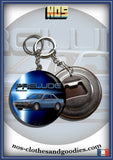 Badge / magnet / porte clé décapsuleur HONDA prélude mk2 bleue