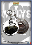 badge/ magnet/ porte clé décapsuleur Jeep Willys M38 1951