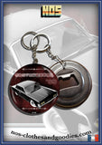 badge/magnet/porte clé décapsuleur Lincoln continental 1965