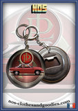 Badge /Magnet/ porte clé décapsuleur  Panhard 24 CT rouge