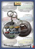 Badge /Magnet/ porte clé décapsuleur  Panhard PL 17 multicolor