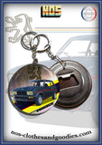 badge / magnet /porte clé décapsuleur Peugeot 104 ZS 2