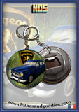 Badge/magnet/porte clé décapsuleur Peugeot 403 break