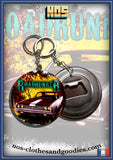 badge/magnet/porte clé décapsuleur plymouth roadrunner