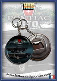 Badge / magnet / porte clé décapsuleur Pontiac GTO decouvrable
