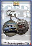 Badge /Magnet / porte clé décapsuleur Renault 12 gordini
