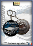 Badge /Magnet / porte clé décapsuleur Renault 11 Zender