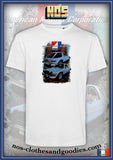 tee shirt unisex AMC pacer LT 1980 bleu av/ar