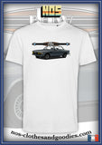 tee shirt BMW E9 3.00CS 1973 grise