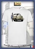 tee shirt unisex  BMW isetta beige