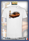 tee shirt unisex Ford Fiesta MK1 phares rectangulaires