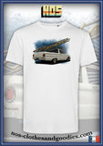 tee shirt unisex Ford ranchero blanc arrière