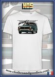 tee shirt unisex Honda Civic MK1 verte