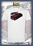 tee shirt unisex Hudson Hornet rouge