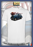 tee shirt unisex Opel Olympia bleue 1952