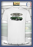 Tee shirt unisex Panhard 24 CT vert / blanc
