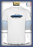 Tee shirt unisex Panhard 24 BT bleu /blanc