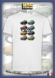 Tee shirt unisex Panhard PL17 multicolor