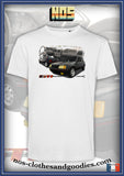 unisex t-shirt Peugeot 205 GTI black "full view"