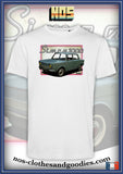 Tee shirt unisex  Simca 1000 1963 verte