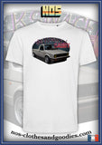 tee shirt unisex VW Caddy beige