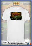 tee shirt unisex VW caddy green