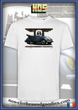 tee shirt unisex VW cox cabriolet grise